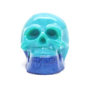 Blue Bottom Skull